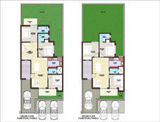 Floor Plan 250 Sq.Yds. Expandable Of BPTP Elite Floors, Faridabad